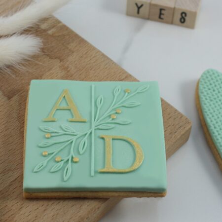Getrouwd stempel letters customised