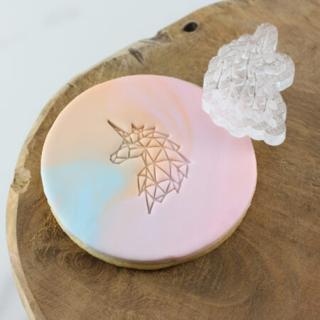 Unicorn geometrisch- Impress