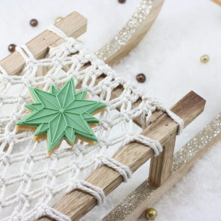 dubbele zespuntige kerstster