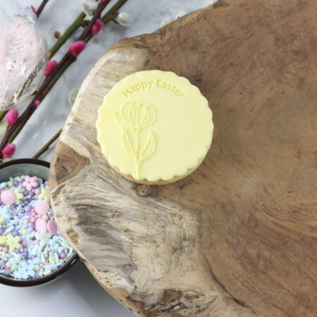 Happy Easter rond- Impressed