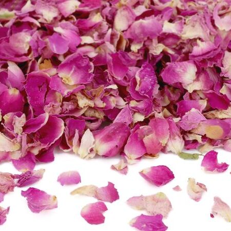 Paarse Rozenblaadjes